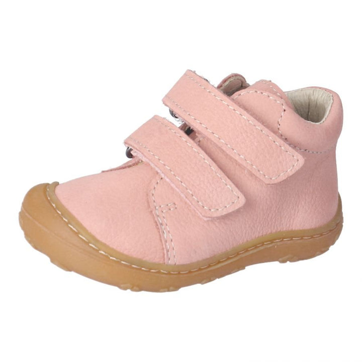 Ricosta: Chrisy Double Velcro Kid's Boot - Barbie / Pink