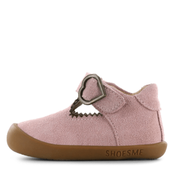 Shoesme: Baby-Flex Pink T-Bar (Suede) - Acorn & Pip_Shoesme