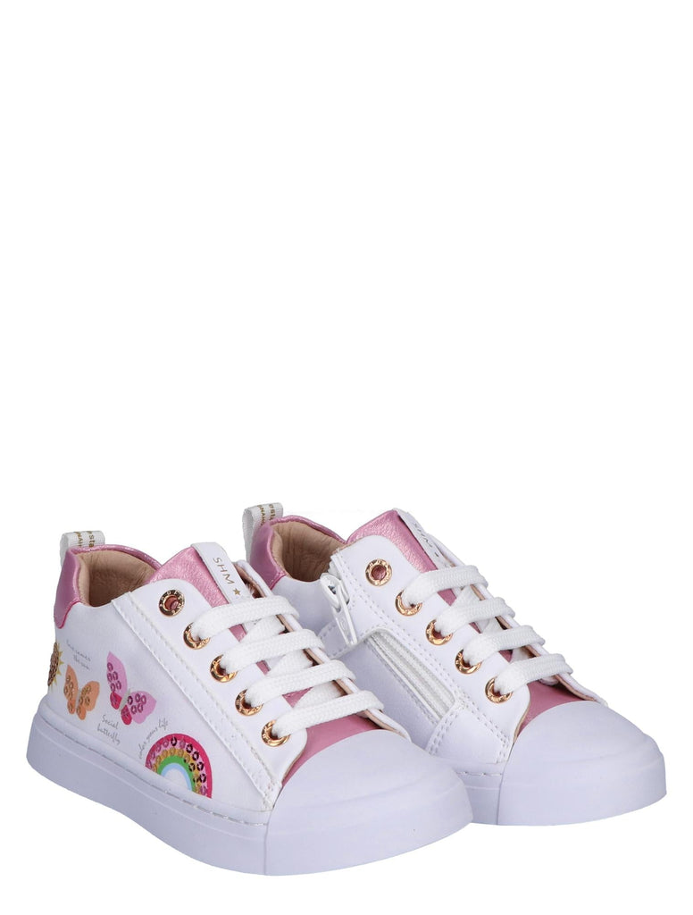 Shoesme: Girl's Butterfly Sneakers - Acorn & Pip_Shoesme