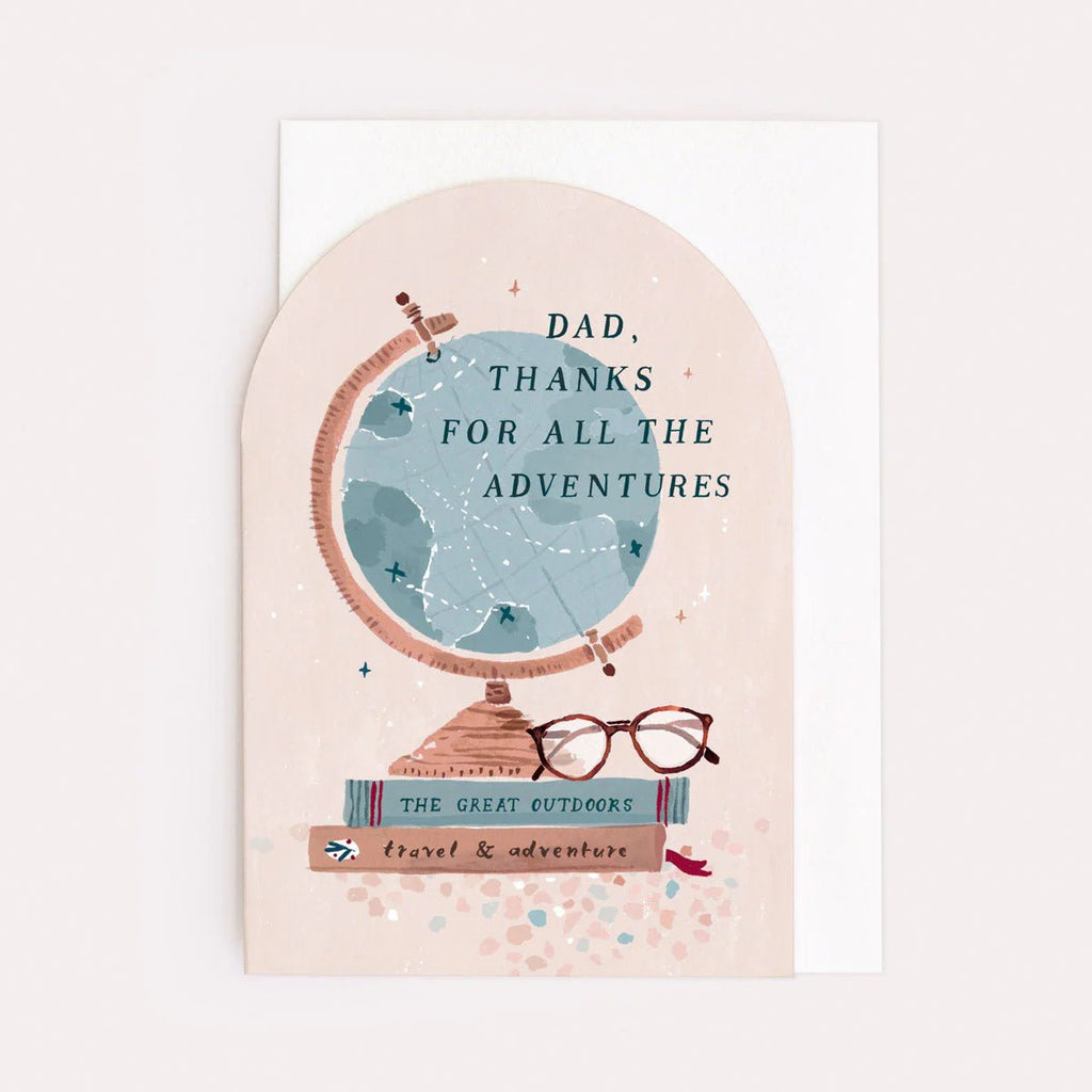 Sister Paper Co: Dad Adventures Card - Acorn & Pip_Sister Paper Co