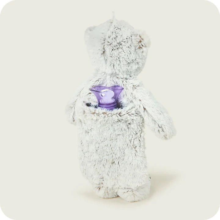 Warmies: Warmies® 3D Marshmallow Bear Hot Water Bottle - Acorn & Pip_Warmies